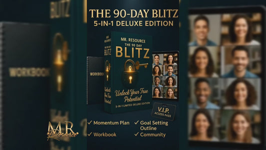 The 90 Day Blitz 5-in-1 Limited Edition Book & Program!
